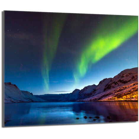 Plaque de protection en verre pour poêle 60x52 Zorza (1/5)