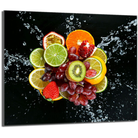 Protection de cuisinière en verre 60x52 Fruit (1/5)