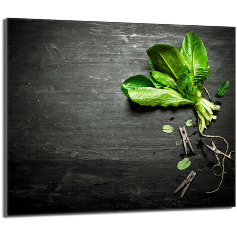 Protection de plaque de cuisson en verre 60x52 Basilic