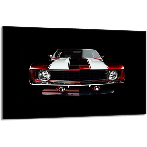 Plaque de protection en verre pour le poêle 80x52 Auto (1/5)
