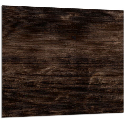 PANNEAU DE VERRE POUR CUISINE 65x60 Bois (1/5)