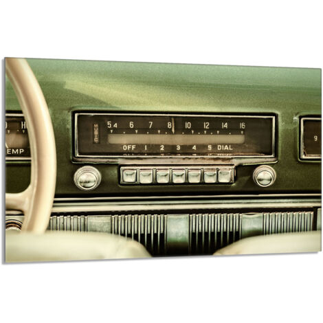 Plaque de protection en verre pour le poêle 80x52 Radio (1/5)