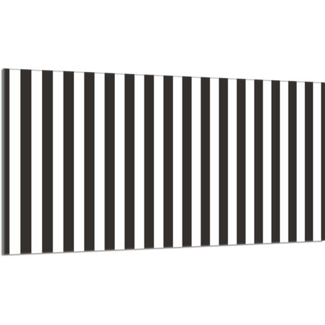 Protection de plaque de cuisson en verre 90x52 rayures