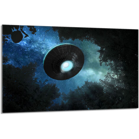 Plaque de protection en verre pour le poêle 80x52 UFO (1/5)
