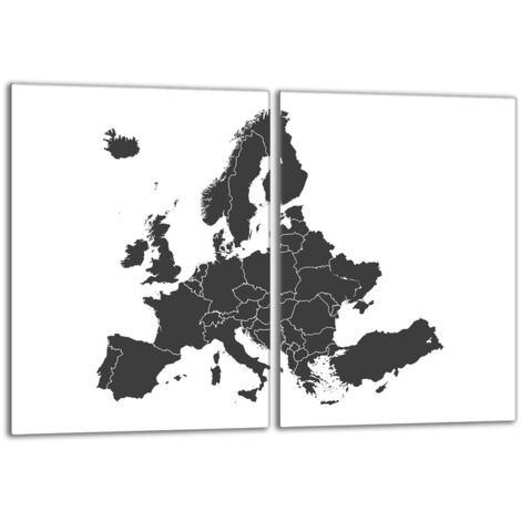 Plaque de protection en verre pour le poêle 2x40x52 Map (1/5)