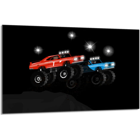 Plaque de protection en verre pour le poêle 80x52 Auto (1/5)