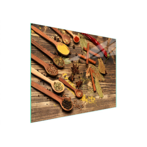 PLANCHE À DÉCOUPER EN VERRE 52x30 ÉPICES (1/5)