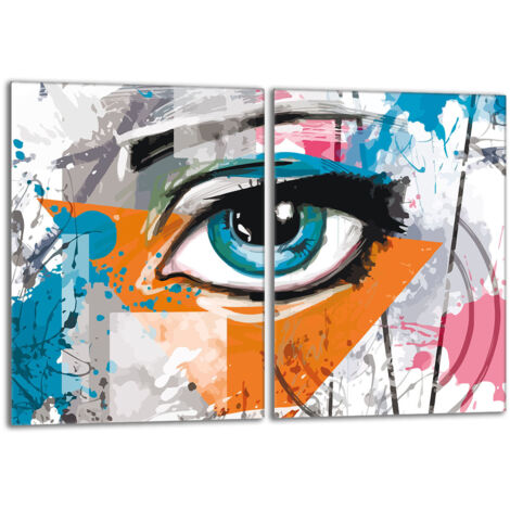 Plaque de protection en verre pour le poêle 2x40x52 Oko (1/5)