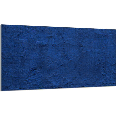 Plaque de protection de poêle en verre 90x52 Ardoise