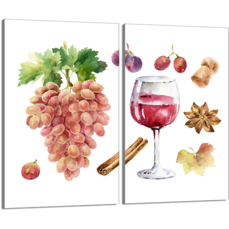 Plaque de protection en verre pour poêle 2x30x52 Wine (1/5)
