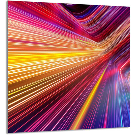 PANNEAU DE VERRE POUR CUISINE 60x65 Coloré (1/5)