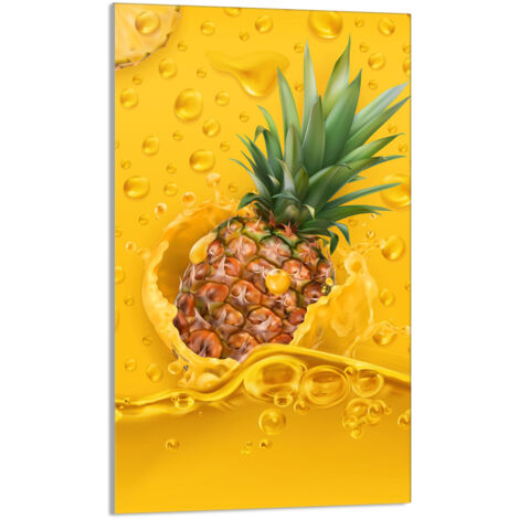 PLANCHE À DÉCOUPER EN VERRE 30x52 Ananas (1/5)