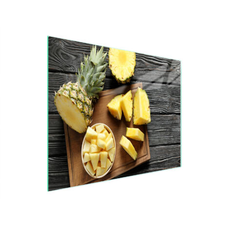 PLANCHE À DÉCOUPER EN VERRE 52x30 ANANAS (1/5)