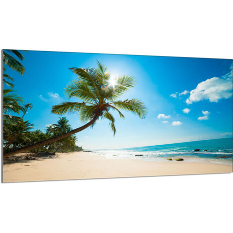 Protection de plaque de cuisson en verre 90x52 Beach (1/5)