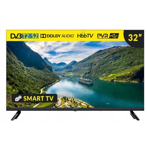 Téléviseur LED Kiano Elegance 32" en métal - OUTLET [B]