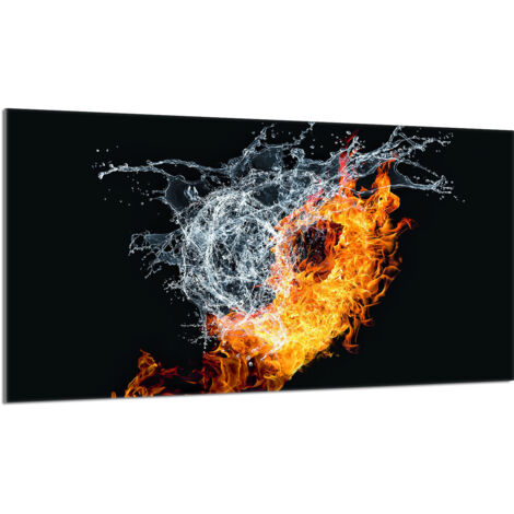 Protection de plaque de cuisson en verre 90x52 Cœur (1/5)