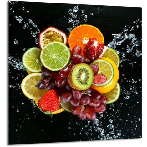 PANNEAU DE VERRE POUR CUISINE 60x65 Fruits (1/5)
