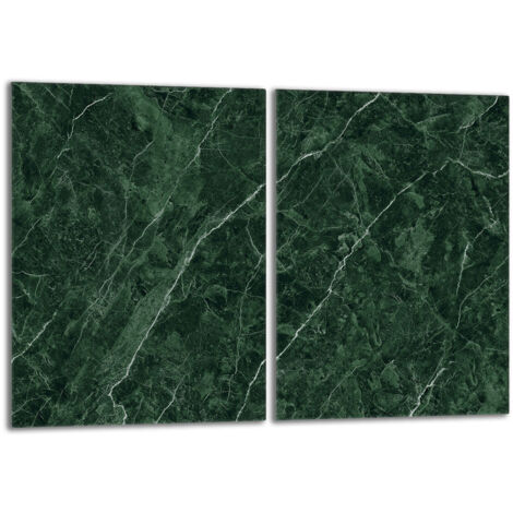 Protection de plaque de cuisson en verre 2x40x52 Marbre