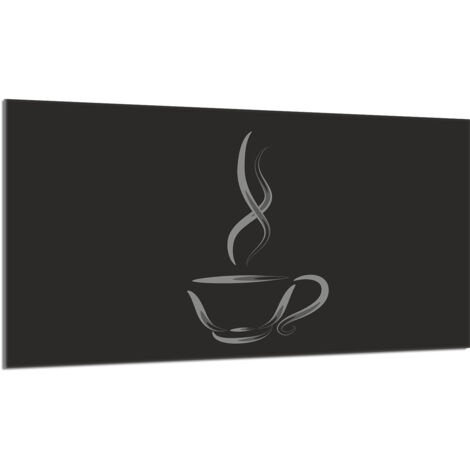 Protection de plaque de cuisson en verre 90x52 Café (1/5)