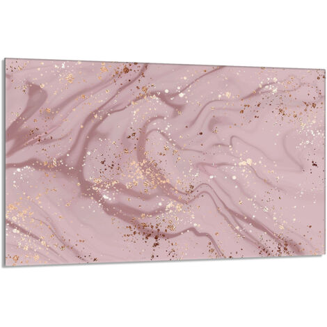 Planche à découper en verre trempé - 80x52 cm - bois