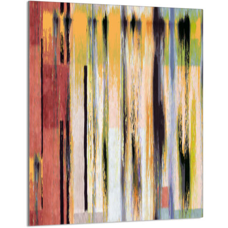 PLANCHE À DÉCOUPER EN VERRE 40x52 Colorée