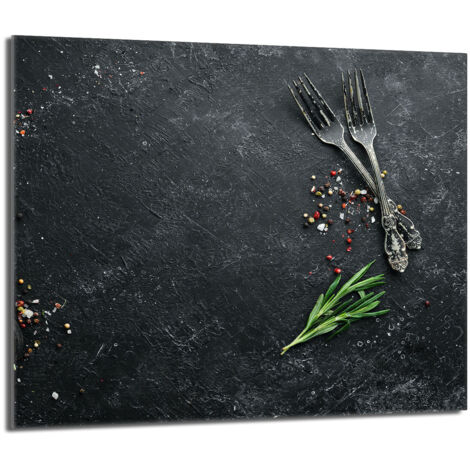 Plaque de protection en verre pour cuisinière 60x52 Cuisine (1/5)