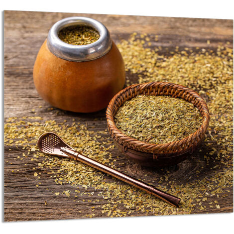 PANNEAU DE VERRE POUR CUISINE 65x60 Yerba (1/5)