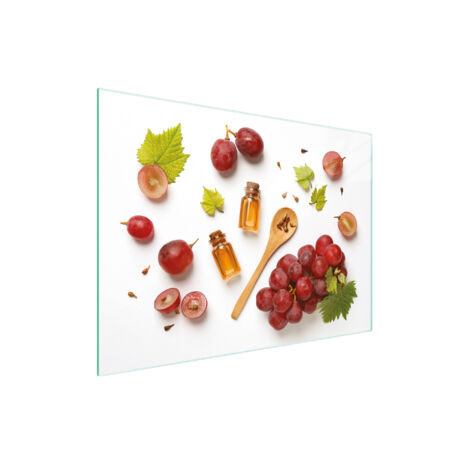 PLANCHE À DÉCOUPER EN VERRE 30x22 FRUITS (1/5)
