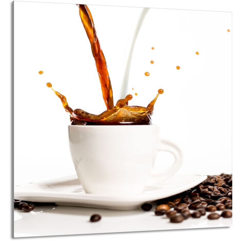 PANNEAU DE VERRE POUR CUISINE 60x65 Café (1/5)