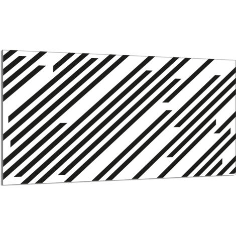 Protection de plaque de cuisson en verre 90x52 rayures (1/5)