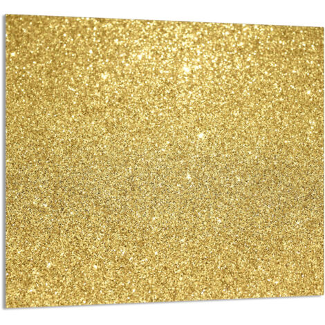 PANNEAU DE VERRE POUR CUISINE 65x60 Or (1/5)