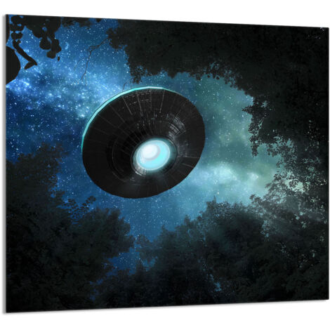 PANNEAU DE VERRE POUR CUISINE 65x60 UFO (1/5)