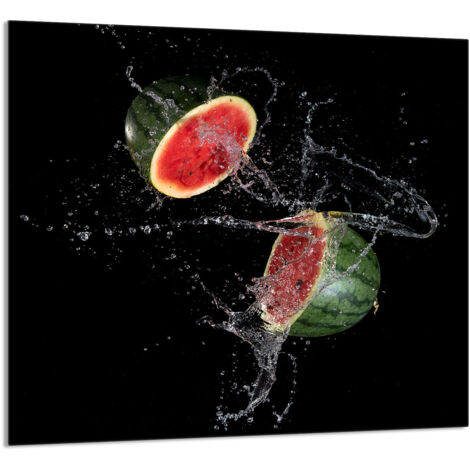 PANNEAU DE VERRE POUR CUISINE 65x60 Pastèque (1/5)