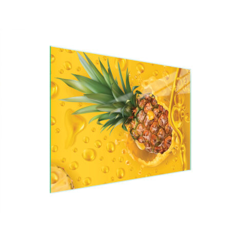 PLANCHE À DÉCOUPER EN VERRE 40x30 ANANAS (1/5)