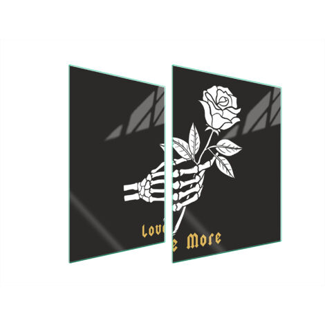PLAQUE DE PROTECTION EN VERRE POUR POÊLE 70x52 ROSE (1/5)