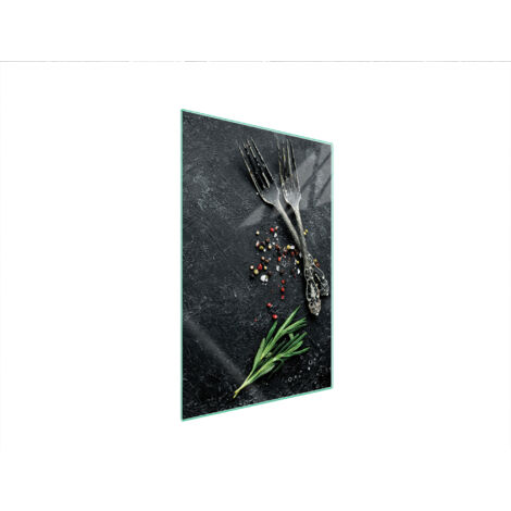 PLANCHE À DÉCOUPER EN VERRE 35x52 CUISINE (1/5)