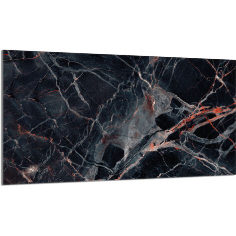 Protection de plaque de cuisson en verre 90x52 Marbre (1/5)