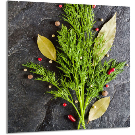 PANNEAU DE VERRE POUR CUISINE 60x65 Koper (1/5)