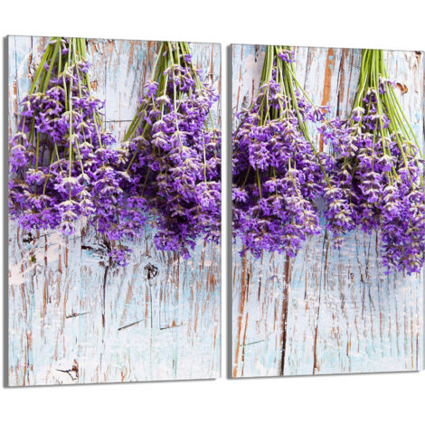Plaque de protection en verre pour poêle 2x30x52 Lavande (1/5)
