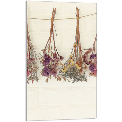 PLANCHE À DÉCOUPER EN VERRE 30x52 Fleurs (1/5)