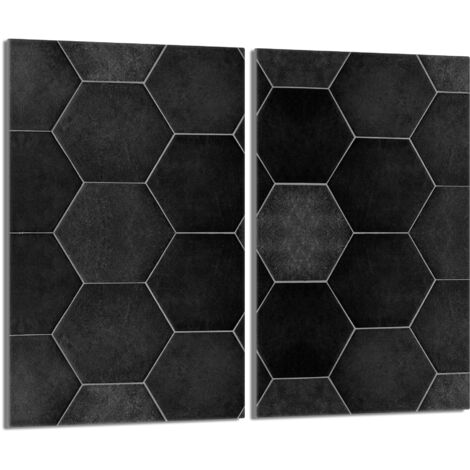 Plaque de protection en verre pour le poêle 2x30x52 Carrelage (1/5)