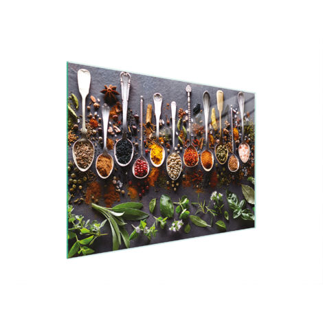 PLANCHE À DÉCOUPER EN VERRE 30x22 ÉPICES (1/5)