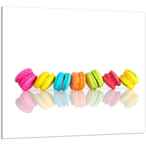 PANNEAU DE VERRE POUR CUISINE 65x60 Coloré (1/5)
