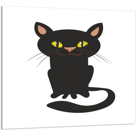 PANNEAU DE VERRE POUR CUISINE 65x60 Cat (1/5)