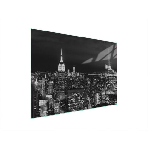 PLAQUE DE PROTECTION EN VERRE POUR POÊLE 70x52 CITY (1/5)