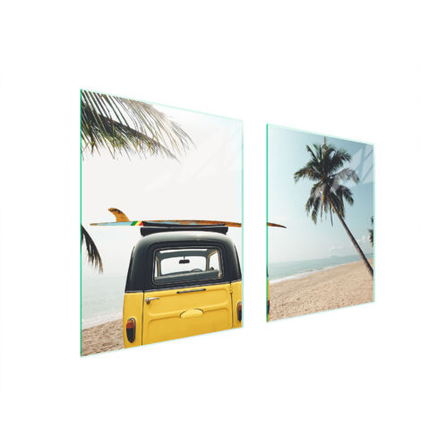 PLAQUE DE PROTECTION EN VERRE POUR POÊLE 85x52 AUTO (1/5)