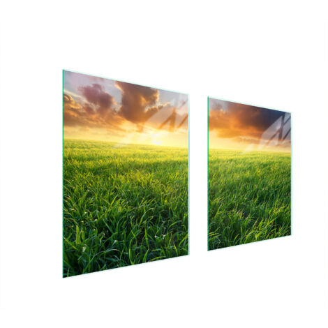 PLAQUE DE PROTECTION EN VERRE POUR POÊLE 85x52 VUE (1/5)