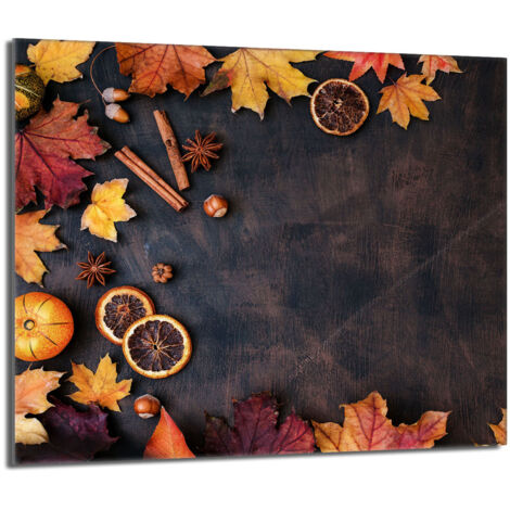 Protection de plaque de cuisson en verre 60x52 Feuilles (1/5)