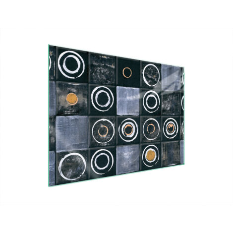 PLAQUE DE PROTECTION EN VERRE POUR POÊLE MOTIF 70x52 (1/5)