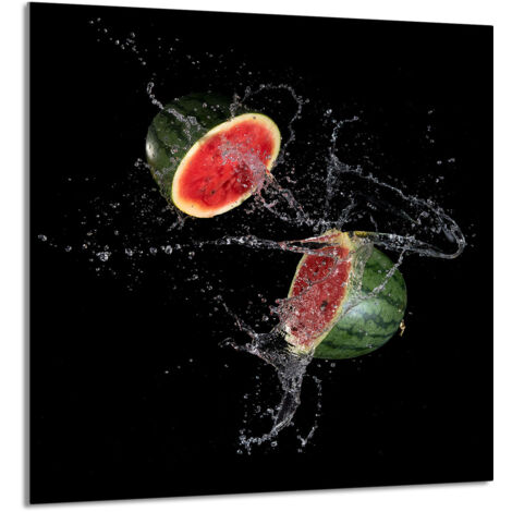 PANNEAU DE VERRE POUR CUISINE 60x65 Pastèque (1/5)